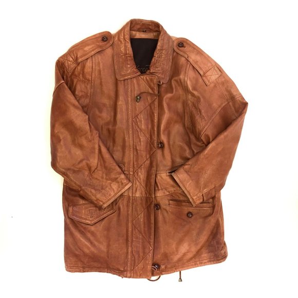 MarcoPecci Genuine Leather Men's Jacket Size 40 - Picture 1 of 3